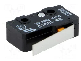 Aratas (Formerly Omron Components) Microcommutateur SNAP ACTION SPDT avec levier, 10A/250VAC