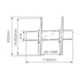 Holmios Soporte de TV Heavy duty 60 inch