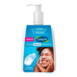Cetaphil Crema Espuma Limpiadora 473 ml - Nettoyant Moussant Visage et Corps