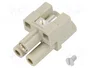 HARTING Insert de contact femelle HDC Han Q, 40A, 400V, 2P+PE
