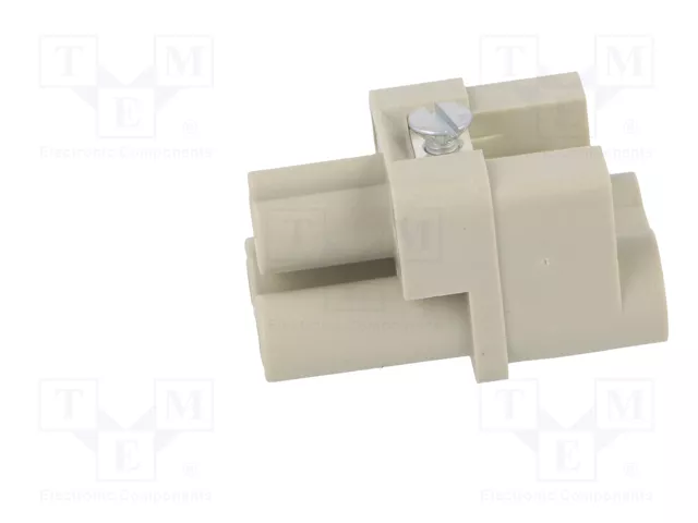 HARTING Insert de contact femelle HDC Han Q, 40A, 400V, 2P+PE HARTING Insert de contact femelle HDC Han Q, 40A, 400V, 2P+PE