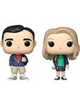 The Office pack 2 POP! Television Vinyl figurines Michael & Holly 9 cm
