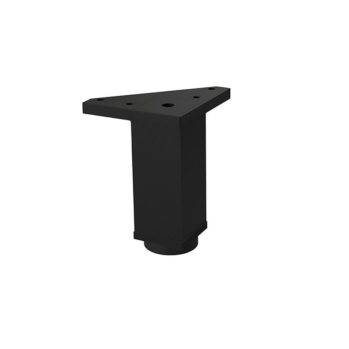 HERRAJES ALK Pieds Laos Aluminium Noir H100 (Set de 4) HERRAJES ALK Pieds Laos Aluminium Noir H100 (Set de 4)