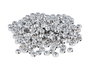 Innspiro Perles Rondes en Plastique avec Lettres Argentées 7mm - 1200 pièces en Pot