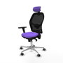 Piqueras y Crespo Chaise de Bureau avec Appui-tête Jorquera 3D086G2 Lila