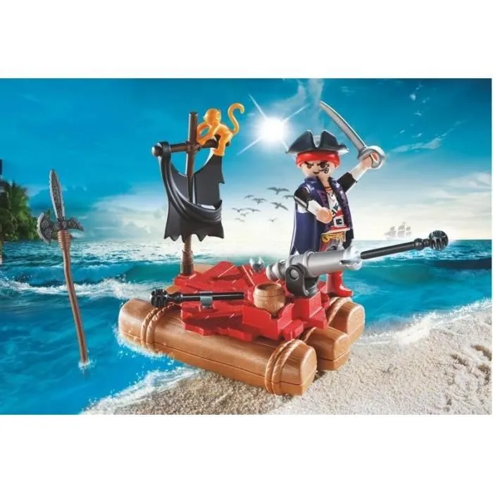 Playmobil 5655 - Valisette Pirate avec Canon et Projectiles, 22 Pièces, Jouet Enfant à Partir de 4 Ans