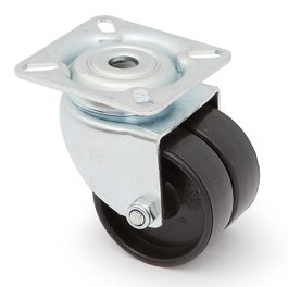 TENTE Roue pivotante Crona avec double cercle Ø50 mm zincée