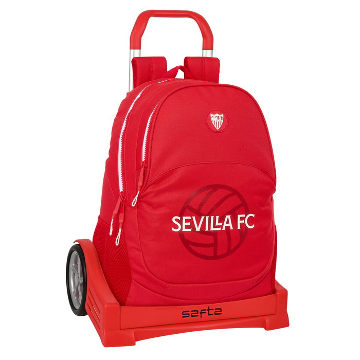 Cartable à roulettes Sevilla Fútbol Club Rouge 32 x 44 x 16 cm Cartable à roulettes Sevilla Fútbol Club Rouge 32 x 44 x 16 cm