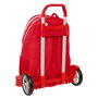 Cartable à roulettes Sevilla Fútbol Club Rouge 32 x 44 x 16 cm