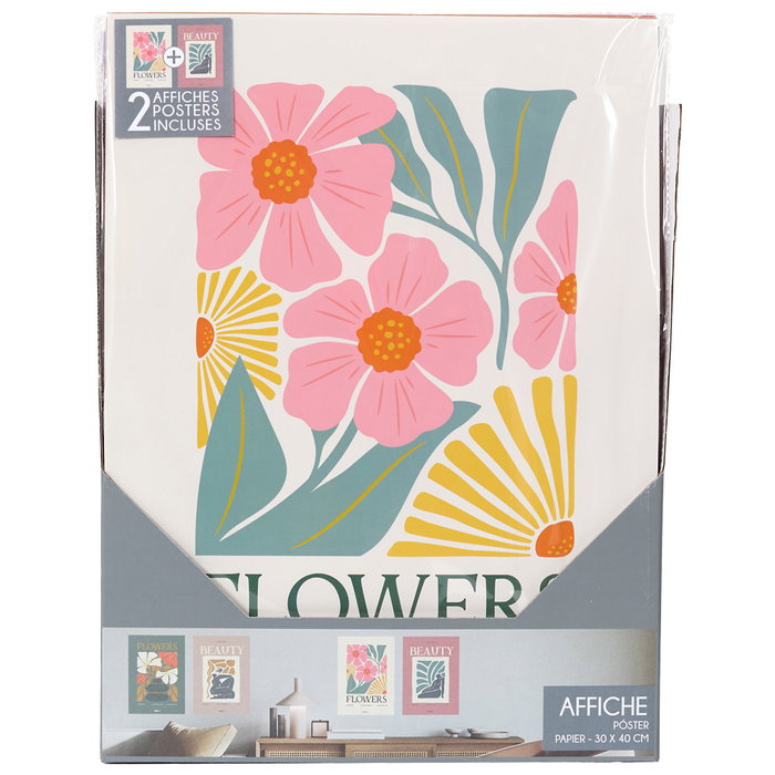 Home Deco Factory JGO. 2 Posters Deco 30x40 cm