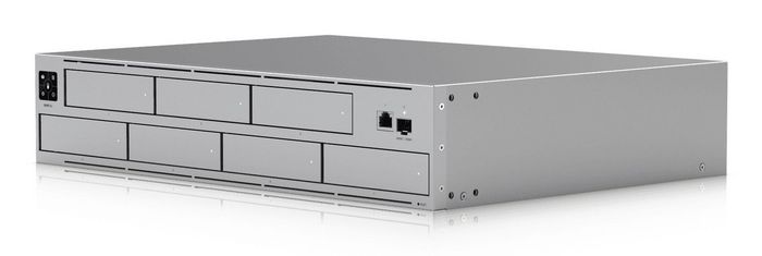 Ubiquiti UNVR Pro - Enregistreur Vidéo en Réseau - 1 port RJ45 Gigabit, 1 port SFP+ 10 Gbps, 7 baies pour disques durs 2.5"/3.5", pour UniFi Protect, version UE