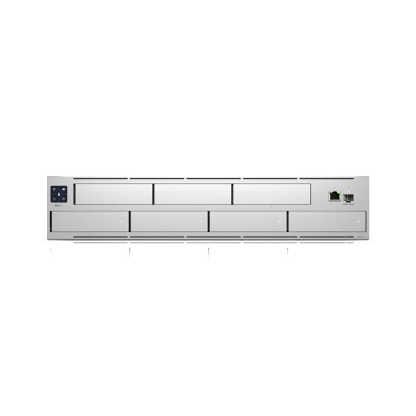 Ubiquiti UNVR Pro - Enregistreur Vidéo en Réseau - 1 port RJ45 Gigabit, 1 port SFP+ 10 Gbps, 7 baies pour disques durs 2.5"/3.5", pour UniFi Protect, version UE