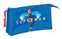 Safta Portatodo Triple Superman - Organisateur et range-tout pour enfant, dimensions 22 x 12 x 3 cm, recommandé à partir de 36 mois