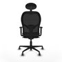 Piqueras y Crespo Chaise de Bureau 1D036G1 Gris foncé