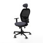Piqueras y Crespo Chaise de Bureau 1D036G1 Gris foncé