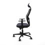 Piqueras y Crespo Chaise de Bureau 1D036G1 Gris foncé