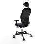 Piqueras y Crespo Chaise de Bureau 1D036G1 Gris foncé
