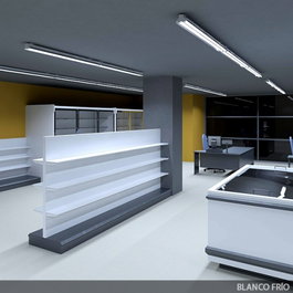 Tube LED T8 23W 2760Lm 6000K 150cm Tête Rotative