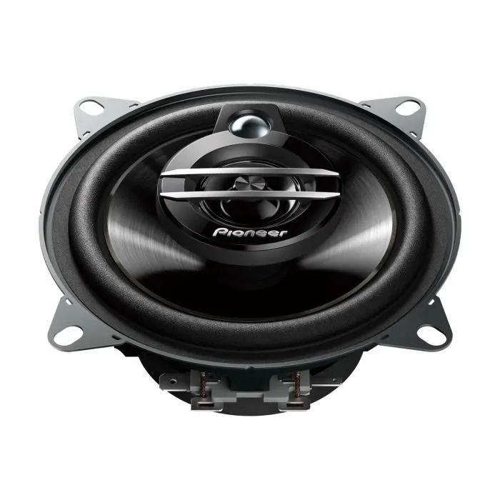 Pioneer TS-G1030F - Haut-parleurs coaxiaux 10 cm 3 voies, 30W nominal / 210W max, cône IMPP, sensibilité 87 dB