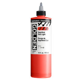 Golden High Flow Couleurs Acryliques Transparent Rouge Naphtol Clair 473M