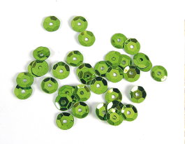 Innspiro Paillettes Vert Olive et Argent 7mm 500g