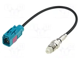 PER.PIC. Câble coaxial Fakra socle vers FME femelles 0,15m