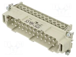 LAPP Insert de contact mâle HDC EPIC H-BE 24 PIN 16A