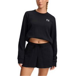Sweat sans capuche femme Under Armour Rival Terry Crew Noir L