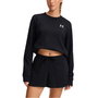 Sweat sans capuche femme Under Armour Rival Terry Crew Noir L