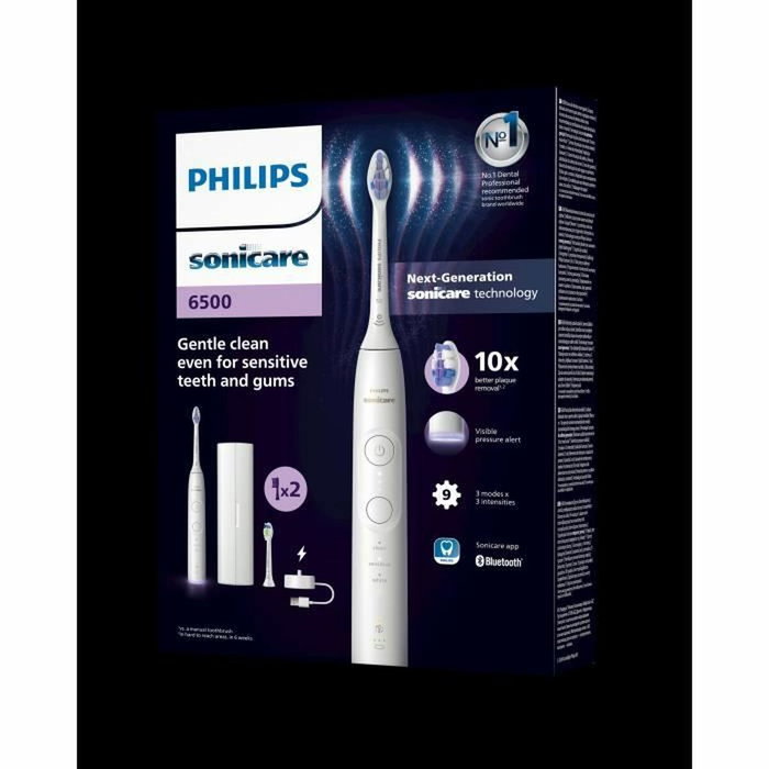 Philips Sonicare HX7410/02 Série 6500 - Blanc