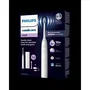 Philips HX7410/02 Sonicare Brosse à dents électrique série 6500 Blanc - Technologie Sonicare avec 3 modes, Bluetooth, capteur de pression, étui de voyage et 2 têtes de brosse