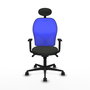 Chaise de Bureau avec Appui-tête Jorquera Piqueras y Crespo 1D036N1 Noir