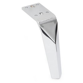Q&Q pied métallique pour canapé H150 modèle River finition chromé