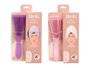 BERILO Set de brosse et serviette assorti 2 couleurs