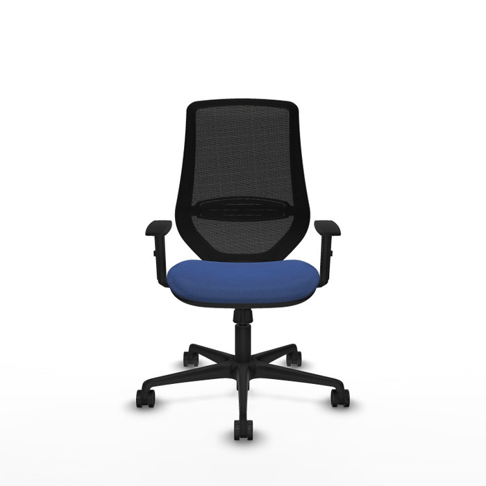 PIQUERAS Y CRESPO Chaise de bureau Mardos Synchro Bleu foncé