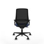 PIQUERAS Y CRESPO Chaise de bureau Mardos Synchro Bleu foncé
