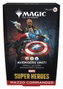 Wizards of the Coast Magic the Gathering Marvel Super Heroes Commander Decks Carton (4) *ITALIEN*