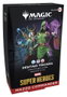 Wizards of the Coast Magic the Gathering Marvel Super Heroes Commander Decks Carton (4) *ITALIEN*