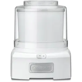 Cuisinart ICE21E Sorbetière électrique 1.4 L, préparation rapide 20 min, crème glacée, sorbet, yaourt glacé maison, 35 W