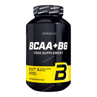 BIOTECHUSA BCAA+B6 - 200 comprimés BIOTECHUSA BCAA+B6 - 200 comprimés