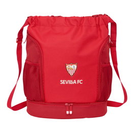 Sac à dos serré par des ficelles Sevilla Fútbol Club Rouge 35 x 40 x 1 cm