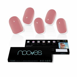 Faux ongles Nooves Dusty Rose Cat Eye Gel Autocollants 20 Pièces