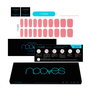 Nooves Vernis à Ongles Gel Rose Poussiéreux Premium #oeil de chat 20 unités