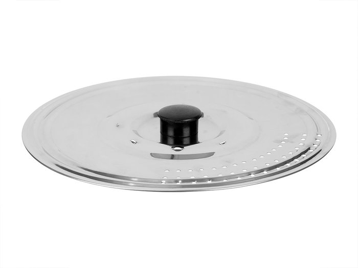 Kinvara Couvercle de poêle en métal avec égouttoir 25 cm Acier inoxydable Argent (Set de 24) Kinvara Couvercle de poêle en métal avec égouttoir 25 cm Acier inoxydable Argent (Set de 24)