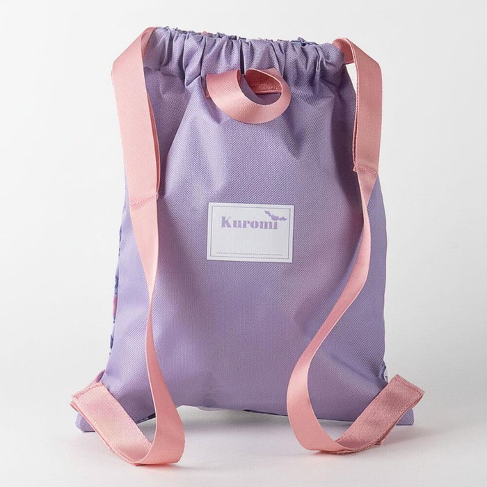 Cerdá Saquito Escolar Hello Kitty Kuromi Violet