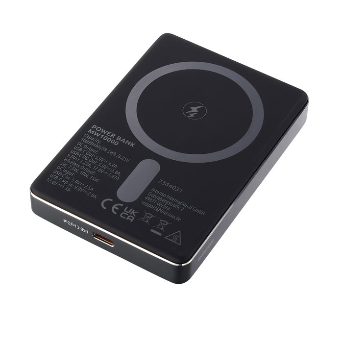 Intenso MW10000 MagSafe Gris