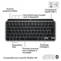 Logitech MX Keys Mini for Mac - Sans fil - AZERTY - Noir