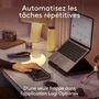 Logitech MX Keys Mini for Mac - Sans fil - AZERTY - Noir