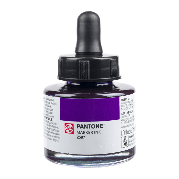 Talens | Pantone Encre pour marqueur 30 ml 2597 Talens | Pantone Encre pour marqueur 30 ml 2597