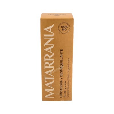 Matarrania Lotion Nettoyante et Démaquillante Bio 100 ml sans alcool